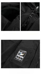 Women's 3-in-1 Waterproof Jacket with Fleece Lining and Hood