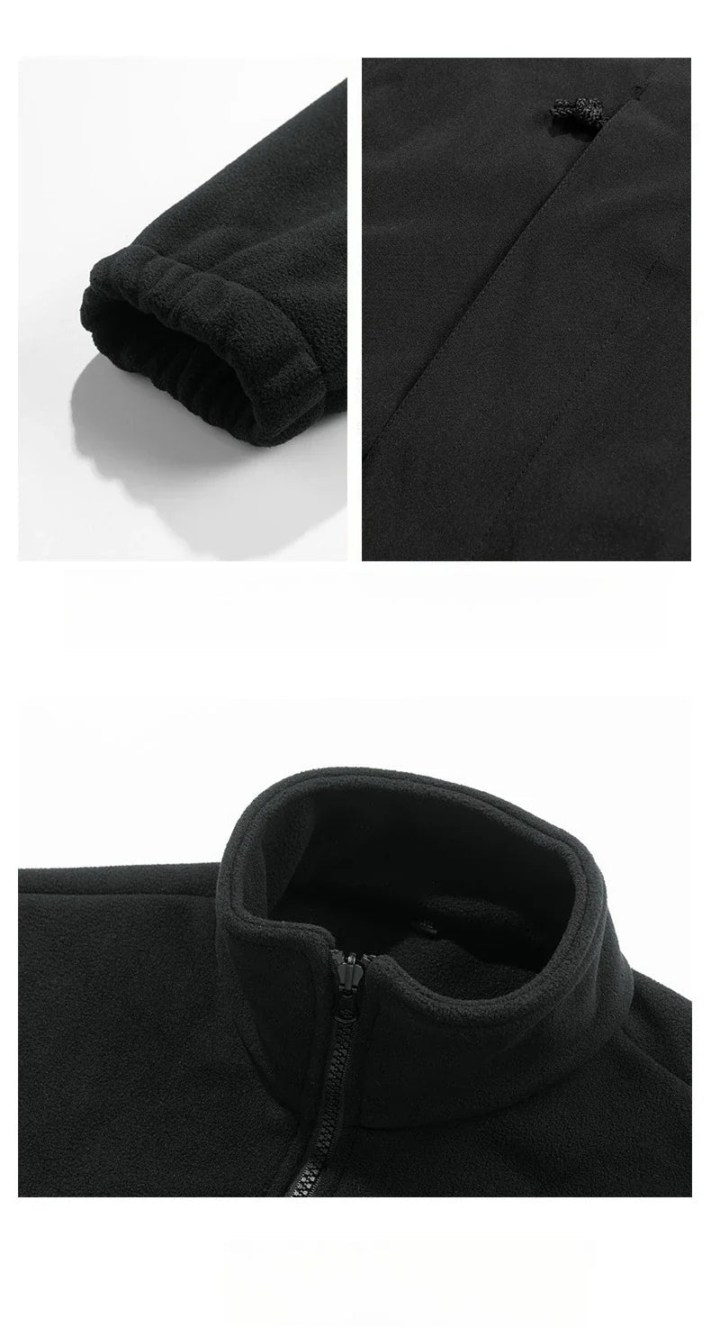 Chaqueta Impermeable 3 en 1 con Forro Polar Mujer Capucha