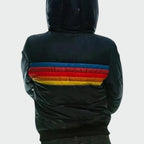 Women's Waterproof Padded Jacket Multicolor Print