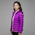 Women's High Neck Puffer Jacket