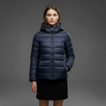 Chaqueta Acolchada Puffer Jacket Mujer Cuello Alto