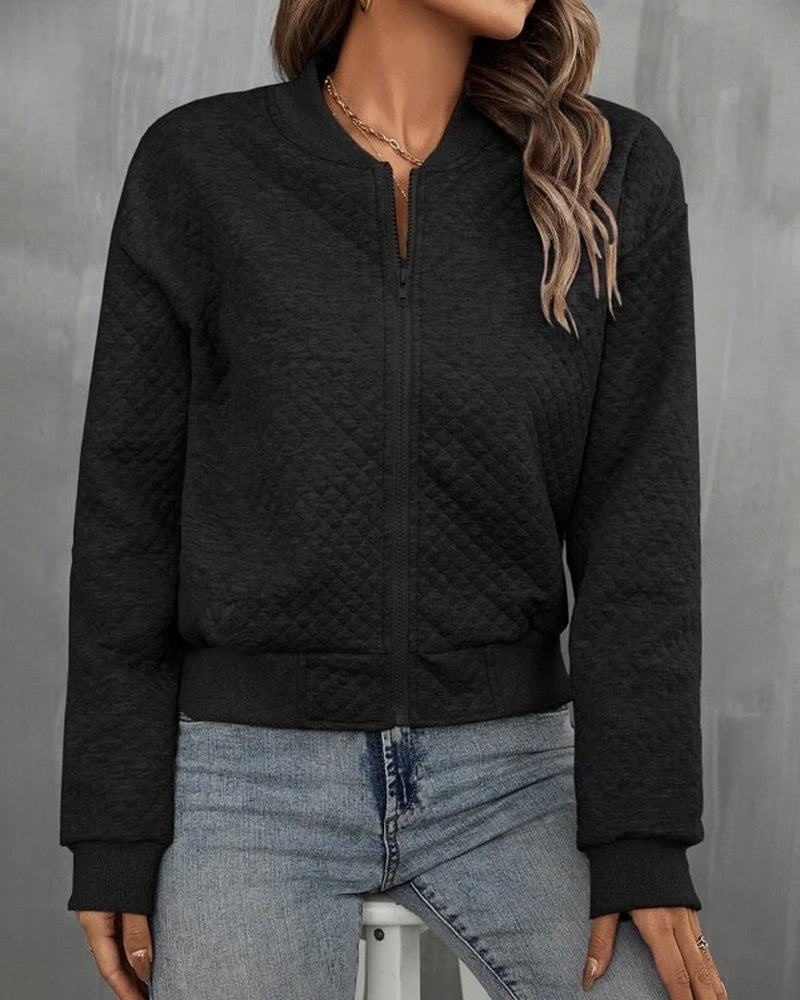 Chaqueta Bomber Mujer Acolchada Cremallera