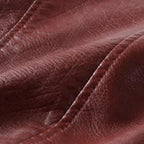 Women's Faux Leather Asymmetric Zip Biker Jacket